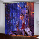 Load image into Gallery viewer, COCO Curtains Pattern Blackout Window Drapes