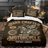Load image into Gallery viewer, Caferacer Motorcycle Bedding Set Quilt Cover Without Filler
