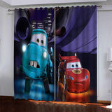 Load image into Gallery viewer, Cars Pattern Curtains Pattern Blackout Window Drapes