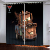 Load image into Gallery viewer, Cars Pattern Curtains Pattern Blackout Window Drapes