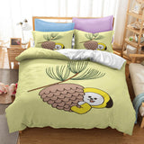 Load image into Gallery viewer, Cartoon BT21 Cosplay Kids Bedding Set UK Quilt Duvet Cover Bed Sets