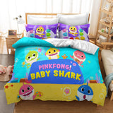 Load image into Gallery viewer, Cartoon Baby Shark Cosplay Bedding Set Duvet Cover