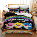 Load image into Gallery viewer, Cartoon Baby Shark Cosplay Bedding Set Duvet Cover