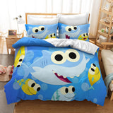 Load image into Gallery viewer, Cartoon Baby Shark Cosplay Bedding Set Duvet Cover