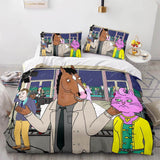 Load image into Gallery viewer, Cartoon BoJack Horseman Bedding Set Quilt Duvet Cover Bedding Sets