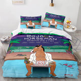 Load image into Gallery viewer, Cartoon BoJack Horseman Bedding Set Quilt Duvet Cover Bedding Sets