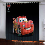 Load image into Gallery viewer, Cartoon Cars Pattern Curtains Pattern Blackout Window Drapes