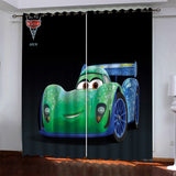 Load image into Gallery viewer, Cartoon Cars Pattern Curtains Pattern Blackout Window Drapes