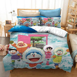 Load image into Gallery viewer, Cartoon Doraemon Cosplay Bedding Set Duvet Covers