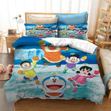 Load image into Gallery viewer, Cartoon Doraemon Cosplay Bedding Set Duvet Covers