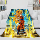 Load image into Gallery viewer, Dragon Ball Flannel Fleece Blanket