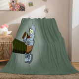 Load image into Gallery viewer, Cartoon Futurama Cosplay Flannel Fleece Blanket Throw Bedding Blanket