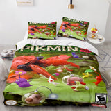 Load image into Gallery viewer, Cartoon Pikmin Cosplay Kids Bedding Set Quilt Duvet Covers Bed Sets