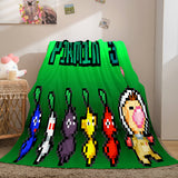 Charger l&#39;image dans la visionneuse de la galerie, Dessin animé Pikmin Cosplay doux flanelle polaire couverture jeter couette couverture