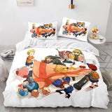 Load image into Gallery viewer, Cartoon Pokemon Pikachu Kids Bedding Set UK Quilt Duvet Cover Bed Sets