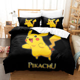 Load image into Gallery viewer, Cartoon Pokemon Pikachu UK Bedding Set Quilt Duvet Cover Bed Sets