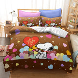 Load image into Gallery viewer, Snoopy Pattern Bedding Set Without Filler