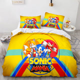 Load image into Gallery viewer, Cartoon Sonic The Hedgehog Bedding Set Duvet Cover