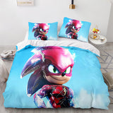 Load image into Gallery viewer, Cartoon Sonic The Hedgehog Bedding Set Duvet Cover