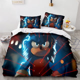 Load image into Gallery viewer, Cartoon Sonic The Hedgehog Bedding Set Duvet Cover