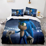 Load image into Gallery viewer, Cartoon Sonic The Hedgehog Cosplay Bedding Set Duvet Cover Bed Sets