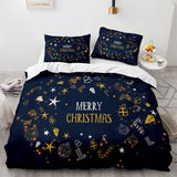 Load image into Gallery viewer, Christmas Bedding Sets Pattern Print Quilt Cover