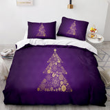 Load image into Gallery viewer, Christmas Tree Pattern Bedding Sets Quilt Cover Without Filler