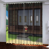 Load image into Gallery viewer, Crayon Shin-chan Pattern Curtains Blackout Window Drapes