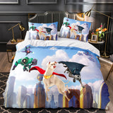 Load image into Gallery viewer, DC League of Super-Pets Bedding Set Quilt Duvet