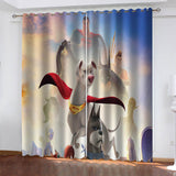 Load image into Gallery viewer, DC League of Super-Pets Curtains Blackout Window Drapes