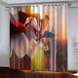 Load image into Gallery viewer, DC League of Super-Pets Curtains Pattern Window Drapes