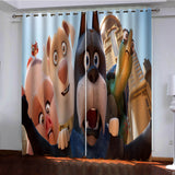 Load image into Gallery viewer, DC League of Super-Pets Curtains Pattern Window Drapes