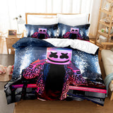 Load image into Gallery viewer, DJ Marshmello Cosplay Bedding Set Quilt Cover