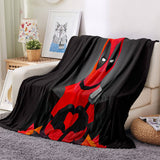 Load image into Gallery viewer, Deadpool Pattern Blanket Flannel Throw Room Decoration