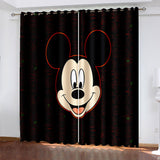 Load image into Gallery viewer, Disney Mickey Mouse Curtains Blackout Window Drapes