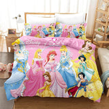 Carica l&#39;immagine nel visualizzatore Galleria, Set biancheria da letto Disney Princess Copripiumino senza imbottitura