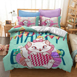 Load image into Gallery viewer, Disney The Aristocats Marie Cat Bedding Sets Quilt Cover Without Filler