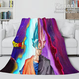Load image into Gallery viewer, Cartoon Dragon Ball Flannel Fleece Blanket Throw Cosplay Quilt Blanket