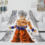 Load image into Gallery viewer, Dragon Ball Cosplay Flannel Fleece Blanket Throw Quilt Wrap Nap Blanket