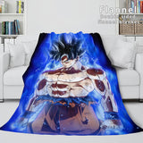 Charger l&#39;image dans la visionneuse de la galerie, Couverture polaire en flanelle Dragon Ball jeter couverture enveloppante de couette Cosplay