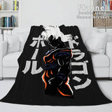 Load image into Gallery viewer, Dragon Ball Flannel Fleece Blanket Throw Cosplay Quilt Wrap Blanket