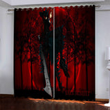 Load image into Gallery viewer, Fairy Tail Pattern Curtains Blackout Window Drapes