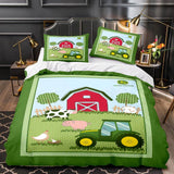 Load image into Gallery viewer, Farming Simulator Tractor Bedding Set Quilt Covers