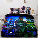 Charger l&#39;image dans la visionneuse de la galerie, Five Nights at Freddy&#39;s Parure de lit Couette Housses de couette Ensembles de draps