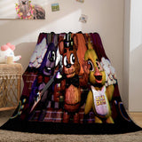 Load image into Gallery viewer, Five Nights at Freddy&#39;s Flannel Fleece Blanket