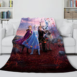 Charger l&#39;image dans la visionneuse de la galerie, Reine des neiges princesse Anna Elsa flanelle polaire couverture jeter Cosplay couverture