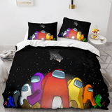 Load image into Gallery viewer, Game Among Us Cosplay Bedding Set Quilt Cover