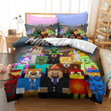 Load image into Gallery viewer, Game Minecraft Bedding Sets Quilt Cover Without Filler