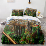 Load image into Gallery viewer, Game Minecraft Cosplay Bedding Set Quilt Covers