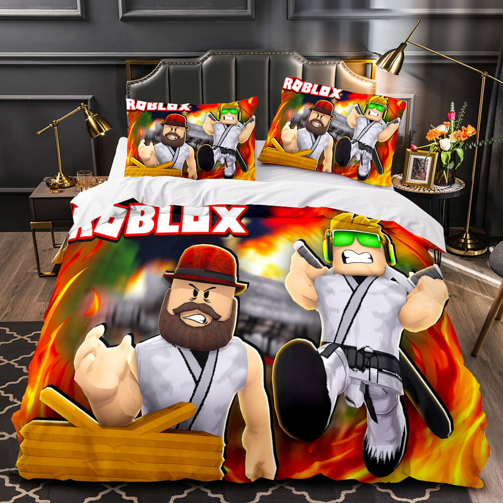 Game Roblox Cosplay Bedding Set Quilt Duvet Cover Christmas Bed Sets –  ebuycosuk